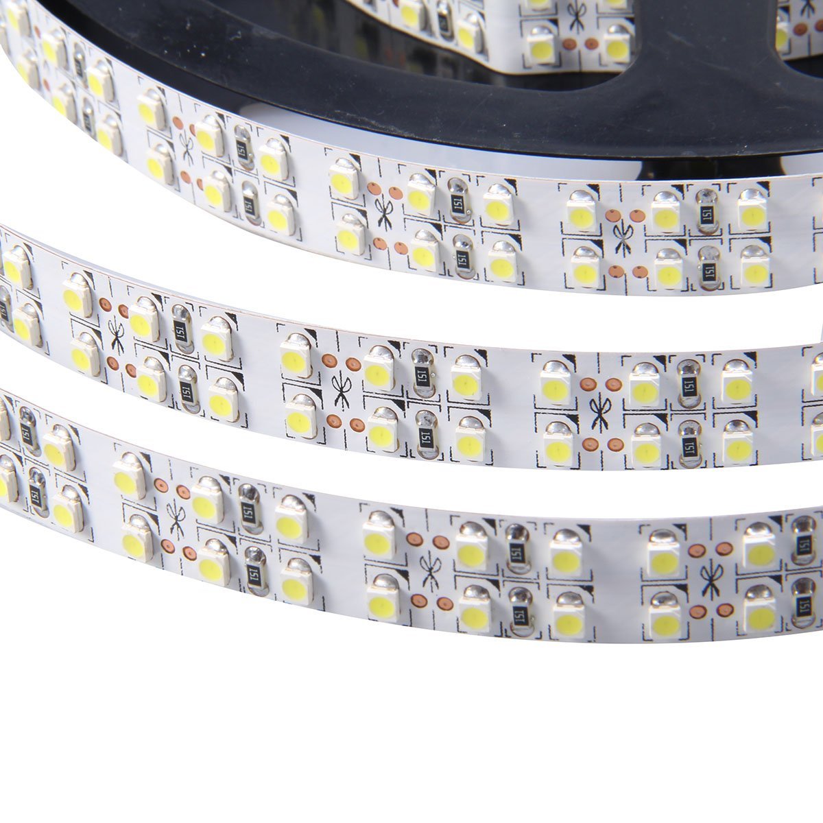 Double Row 1200leds 3528 Cool Whit Flexible Strip